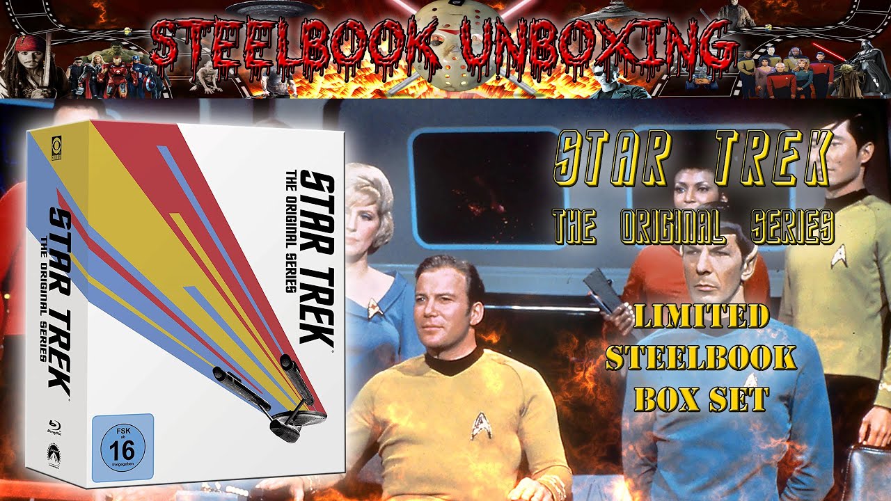 Unboxing - STAR TREK - The Original Series - Steelbook Box Set