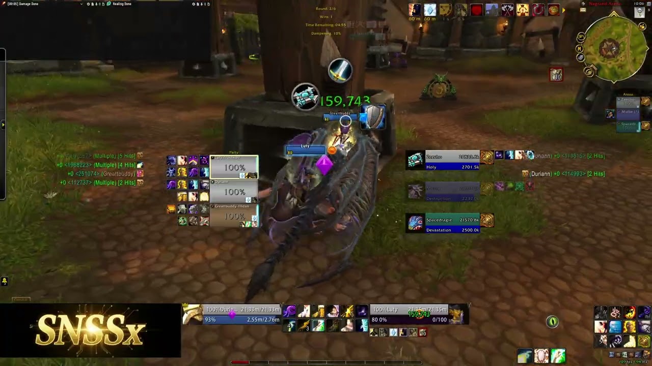 Let's Heal Solo Shuffle! - Ep. 3 - Getting 2400 in the most unearned way possible