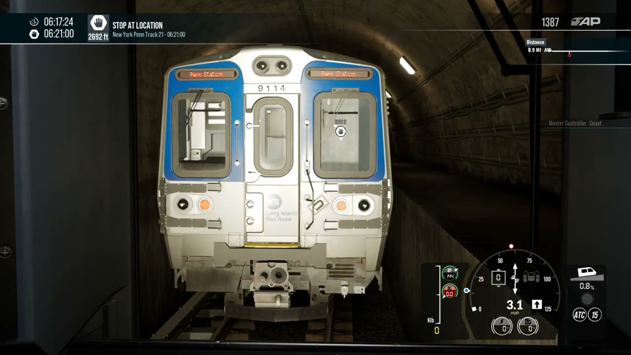 🚆 Train Sim World 6–Train 409|Port Washington to NY Penn Station|4K HD Full Gameplay PC, PS5, Laptop