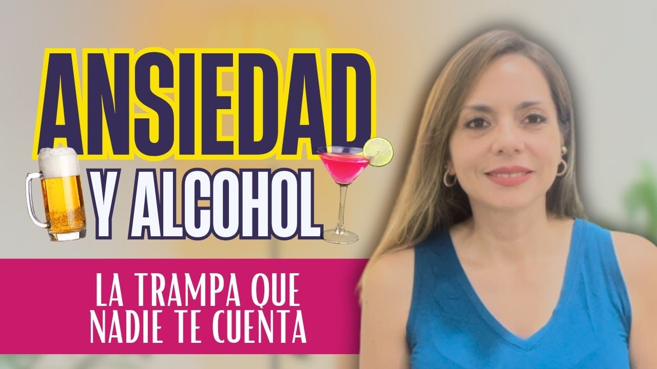 &iquest;Usas ALCOHOL para calmar la ANSIEDAD? Esto es lo que necesitas saber