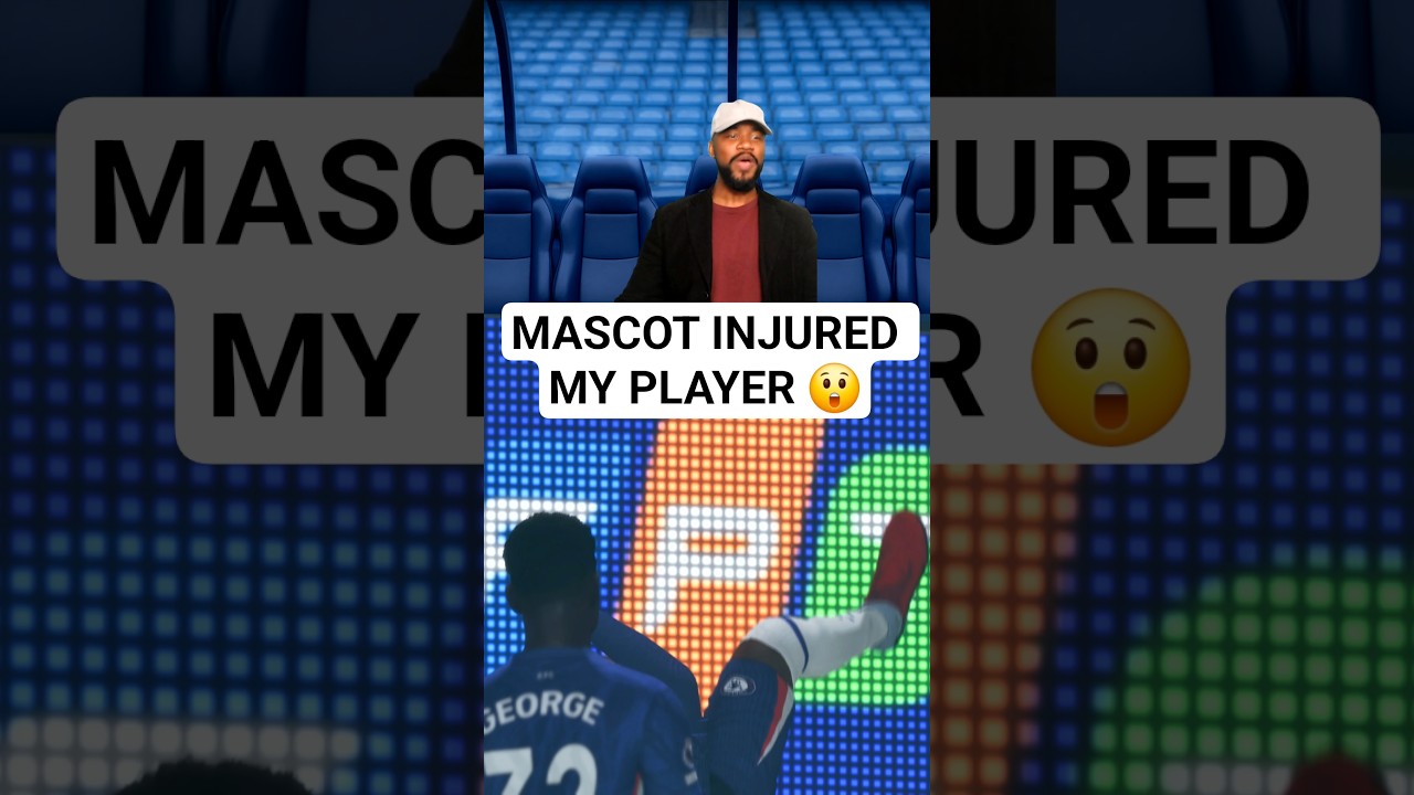 THE MASCOT INJURED MY PLAYER 😲 