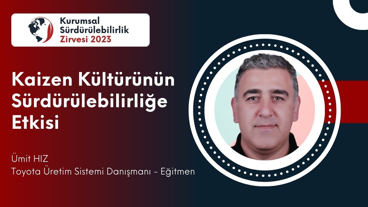 Kaizen Kültürünün Sürdürülebilirliğe Etkisi | Ümit HIZ