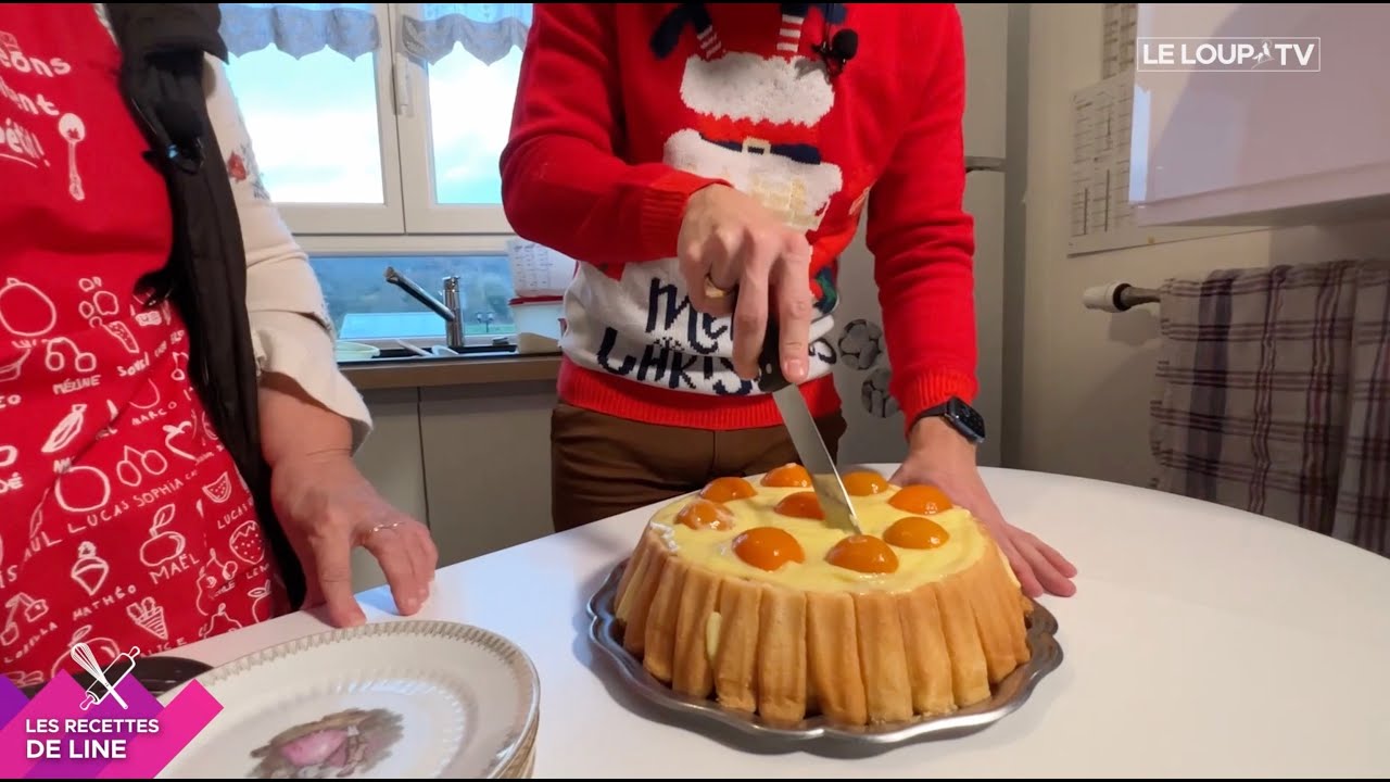 Recette - La Charlotte aux abricots