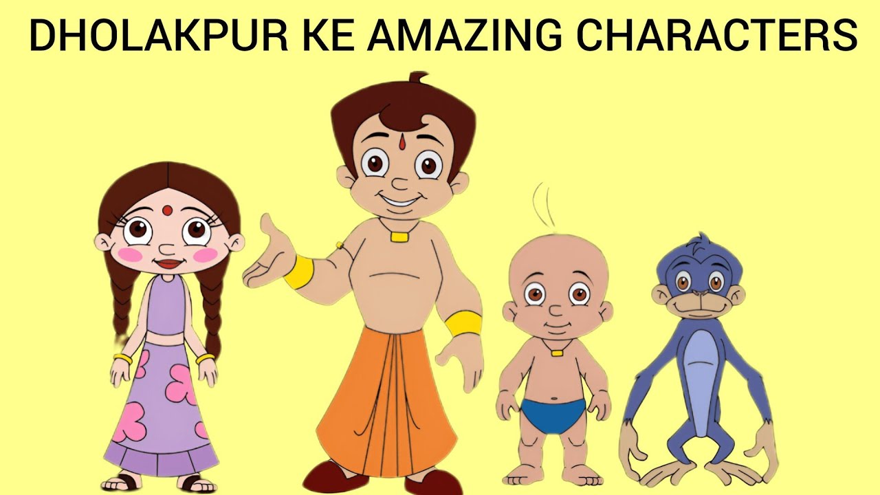 Meet All Chhota Bheem Characters | Names, Secrets & Fun Facts 😍 | India’s Most Loved Cartoon