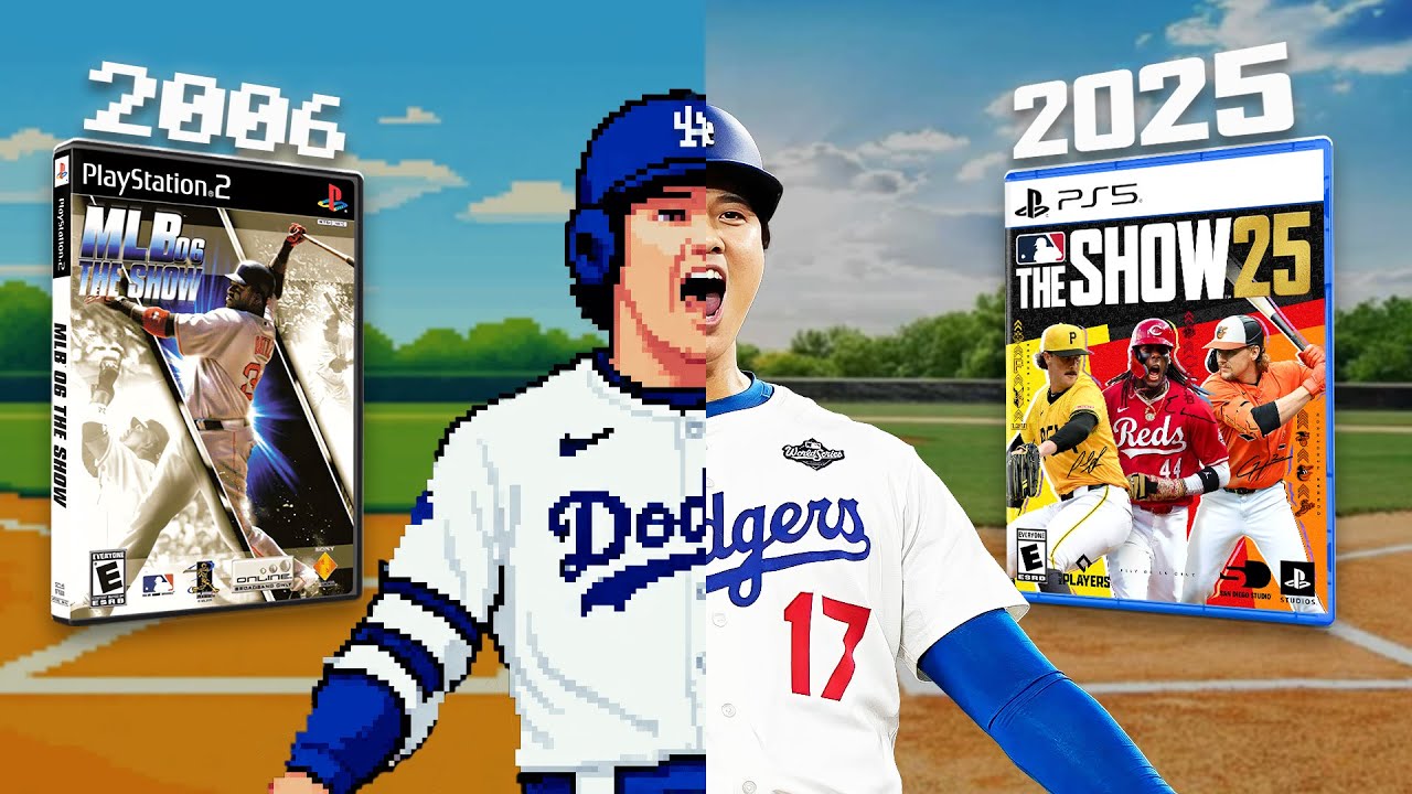 I Played EVERY MLB The Show In One Video!