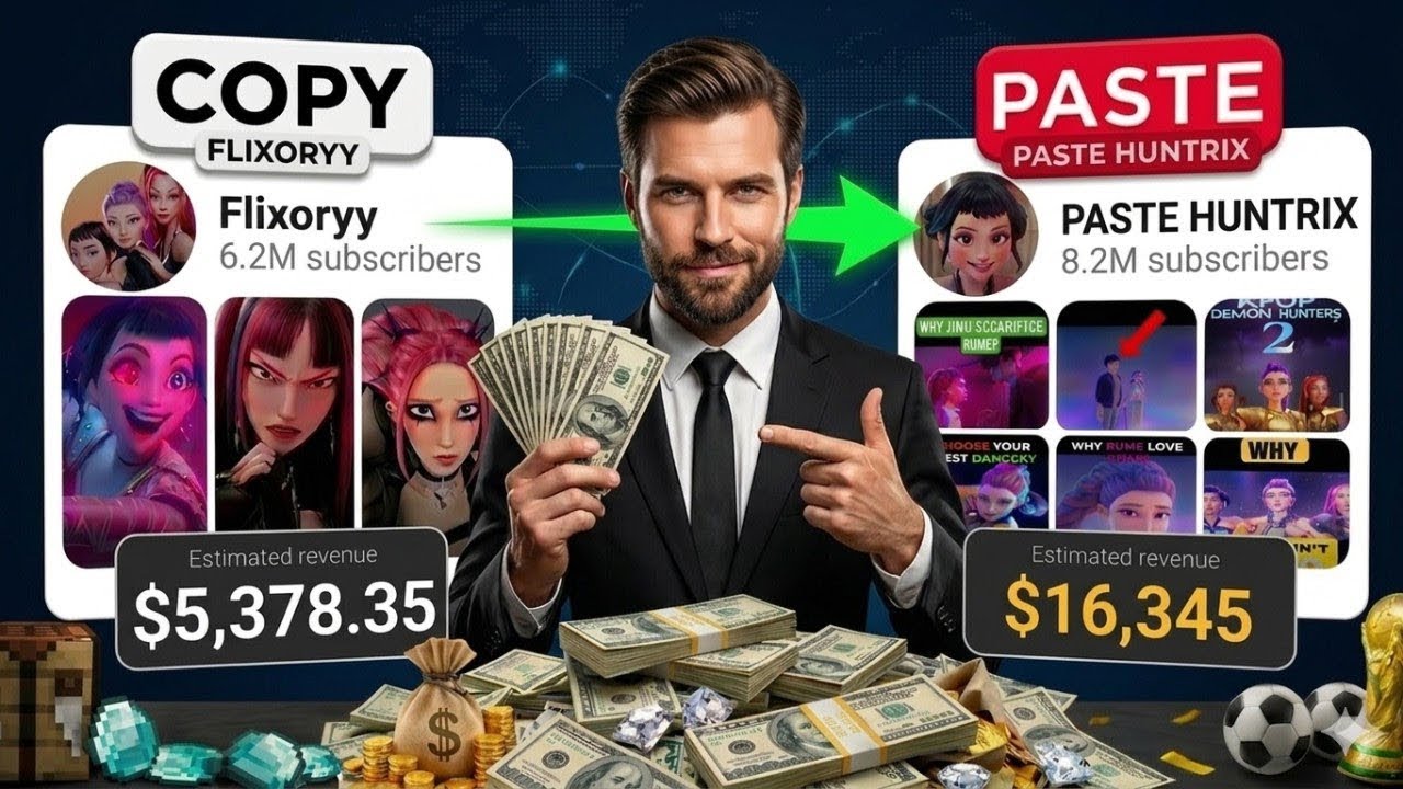 I COPIED a YouTube Channel for 30 Days and Went VIRAL
