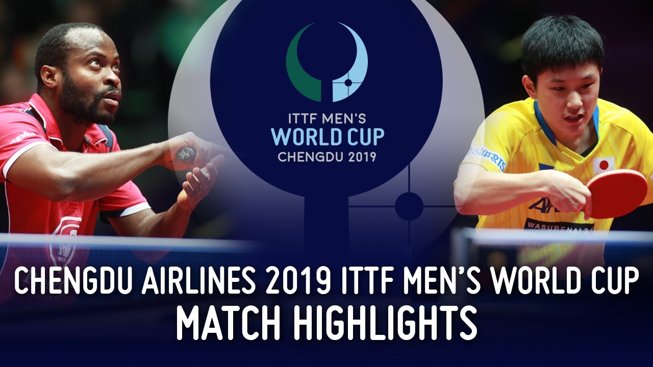 Quadri Aruna vs Tomokazu Harimoto | 2019 ITTF Men's World Cup Highlights (R16)