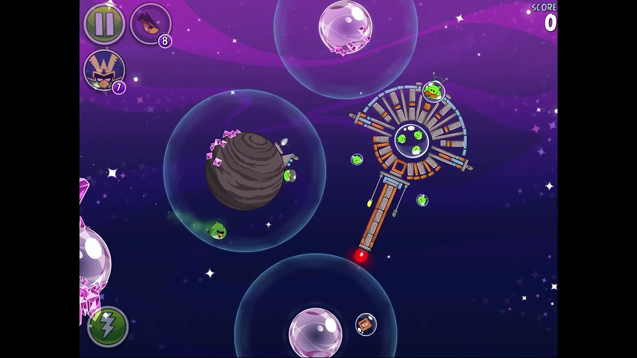 Crystal Hatchers. / Vic Master play Angry Birds: Space / Cosmic Crystal 2/2