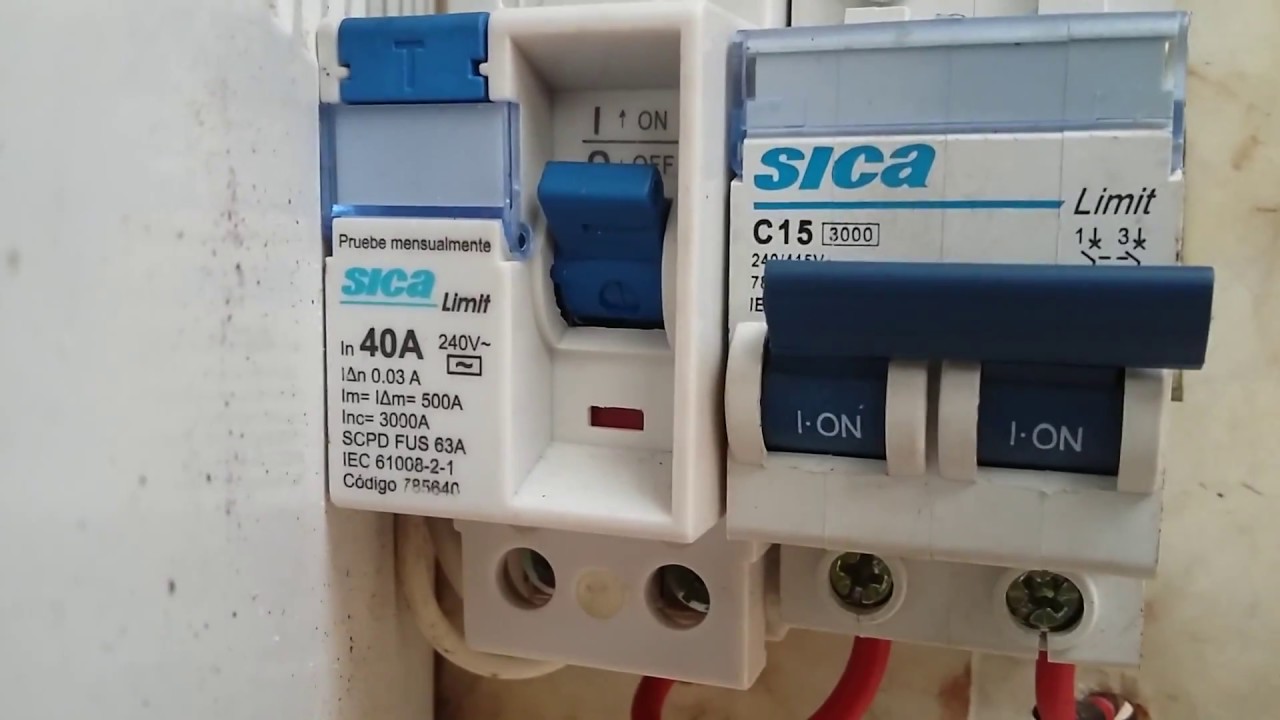 Canal JDB. Peligro de incendio!!! tablero con termomagnética de 63 A y cables de 2,5 mm
