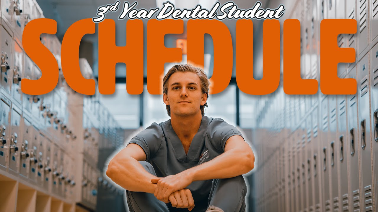 The CRAZY Schedule of a Dental Student // Full Breakdown