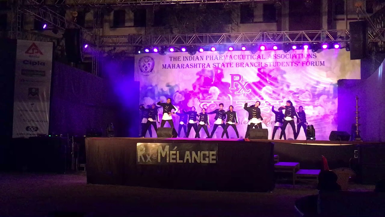 RxMelange #SVB's College of pharmacy Group Dance.