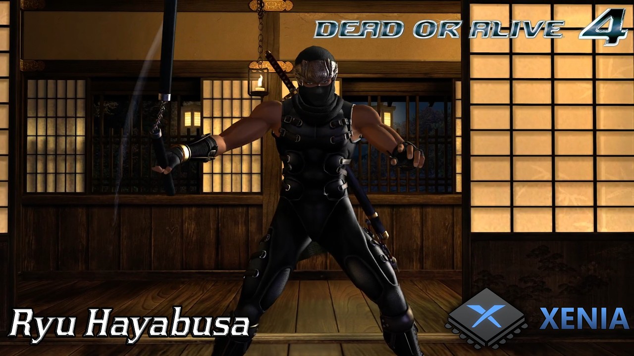 Dead or Alive 4 | Hayabusa Story Mode | Very Hard | Xenia emulator