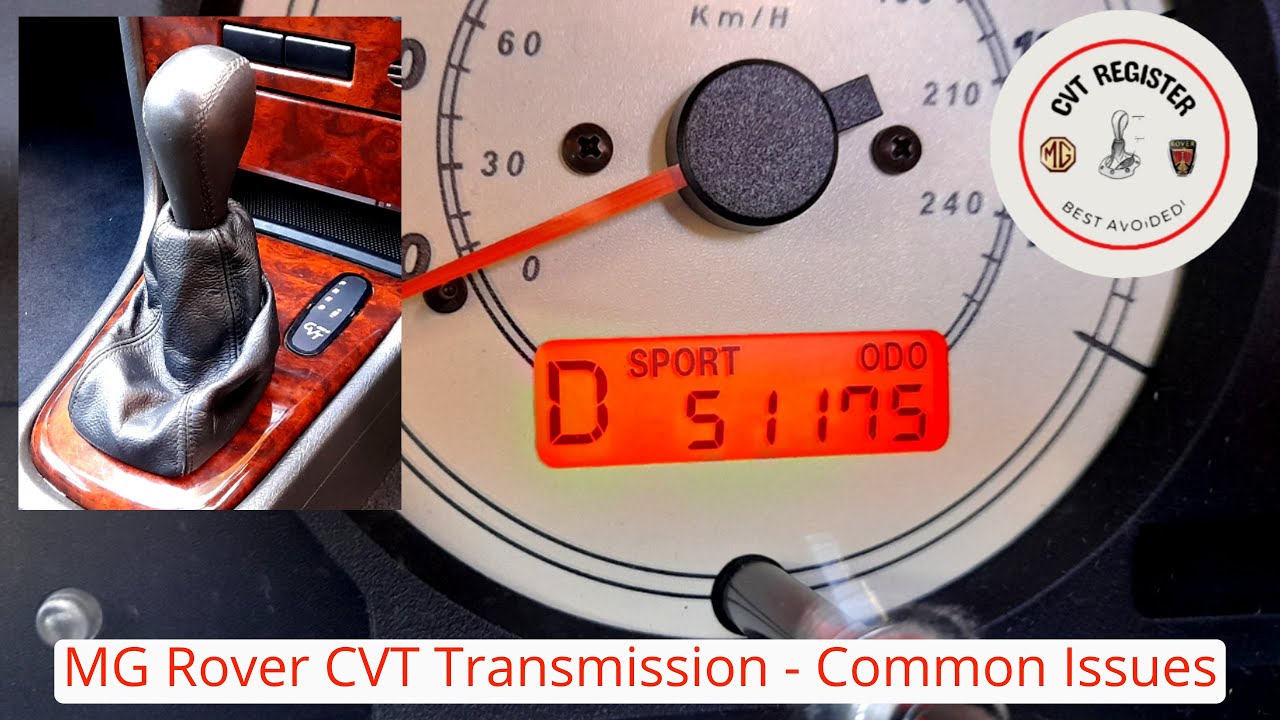 Коробка передач CVT MG Rover — распространённые неисправности, диагностика и профилактика
