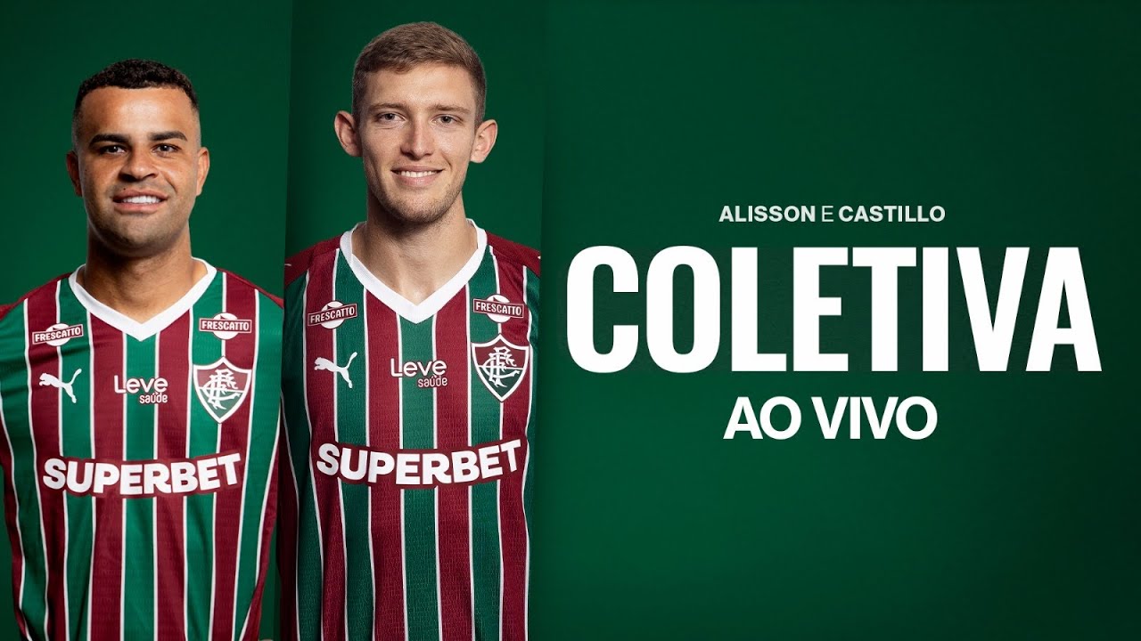 AO VIVO - COLETIVA - ALISSON E CASTILLO