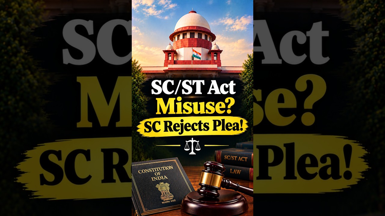 SC Upholds SC/ST Act 2018 Amendment! ⚖️ | Prevention of Atrocities Act