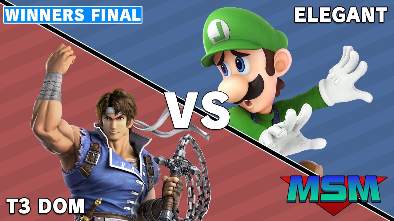 Offline MSM 235 - CG UCI | T3 Dom (Richter) VS Elegant (Luigi) Winners Finals