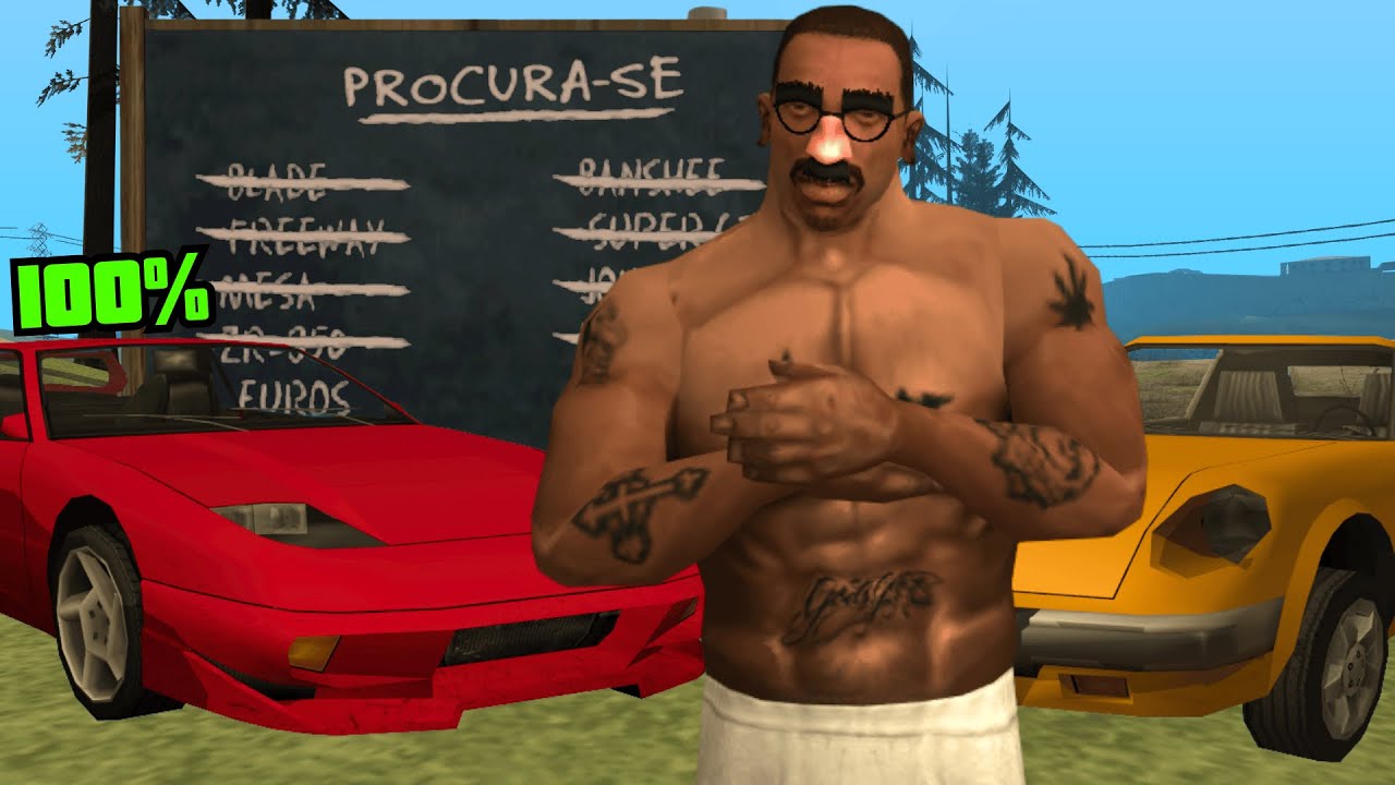 Pegando TODOS OS CARROS da LISTA DE EXPORTAÇÃO no GTA San Andreas