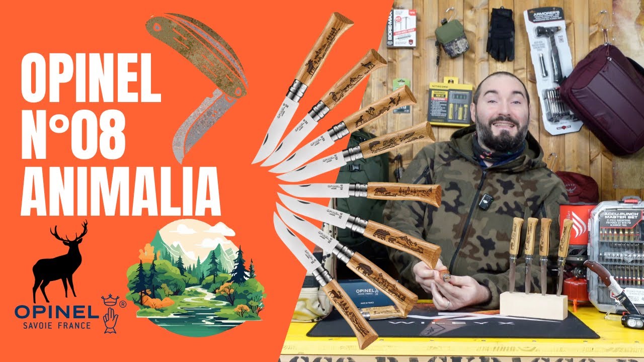 OPINEL N° 08 ANIMALIA - PAESAGGI INCONTAMINATI - RECENSIONE COMPLETA