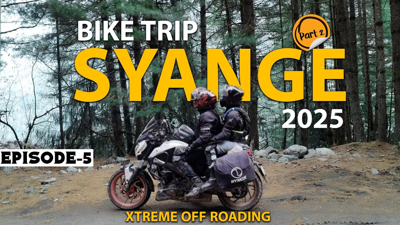 BIKE TRIP | 2025 | EP-5 | PART-2 | SYANGE TO MANANG |  NEPAL MANANG RIDE 2025  #nepalride