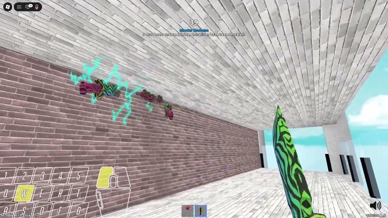 (PATCHED) Throw 2 Knives at Once Glitch | Twisted Murderer