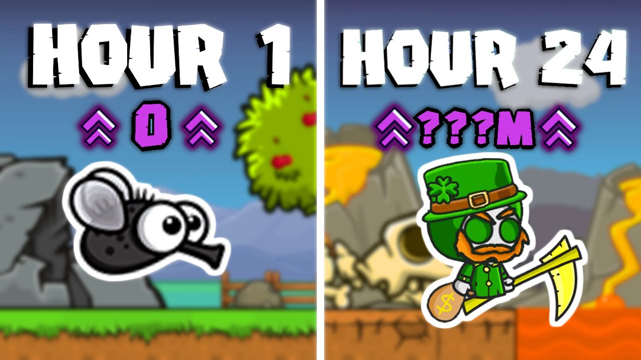 I Played EvoWorld.io For 24+ Hours to get the WORLD RECORD!!