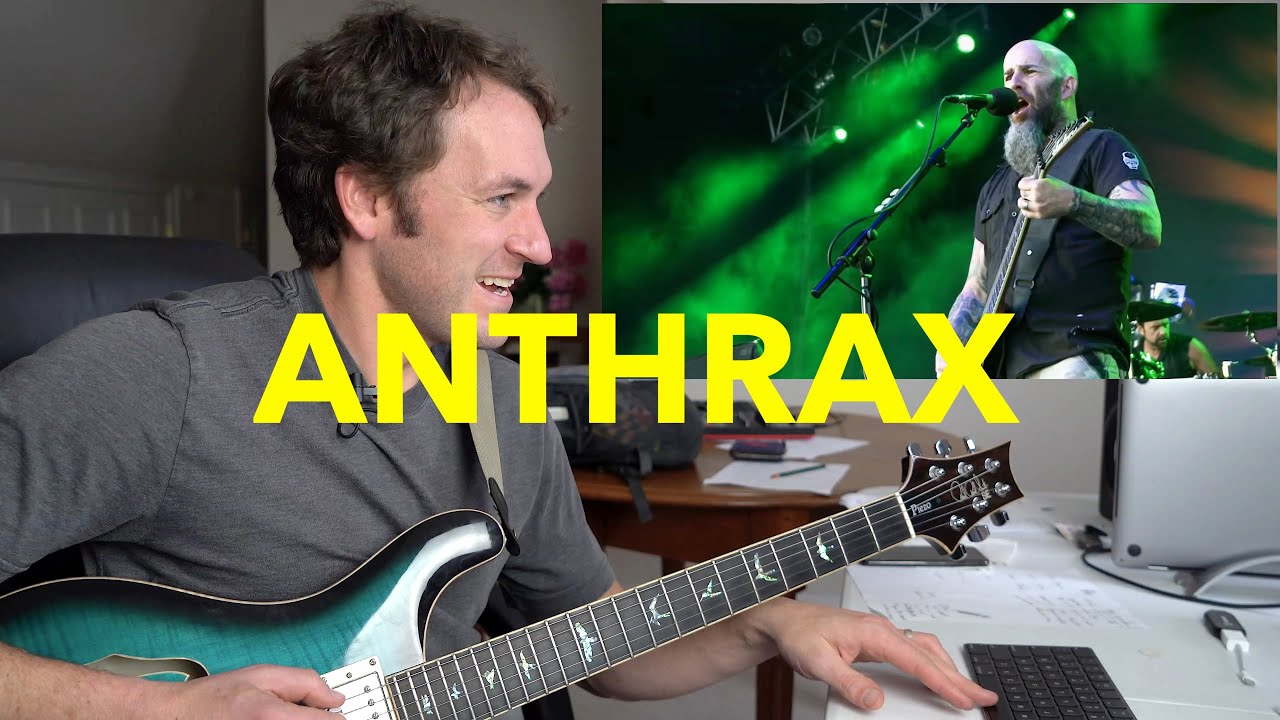 Guitar Teacher REACTS: ANTHRAX 