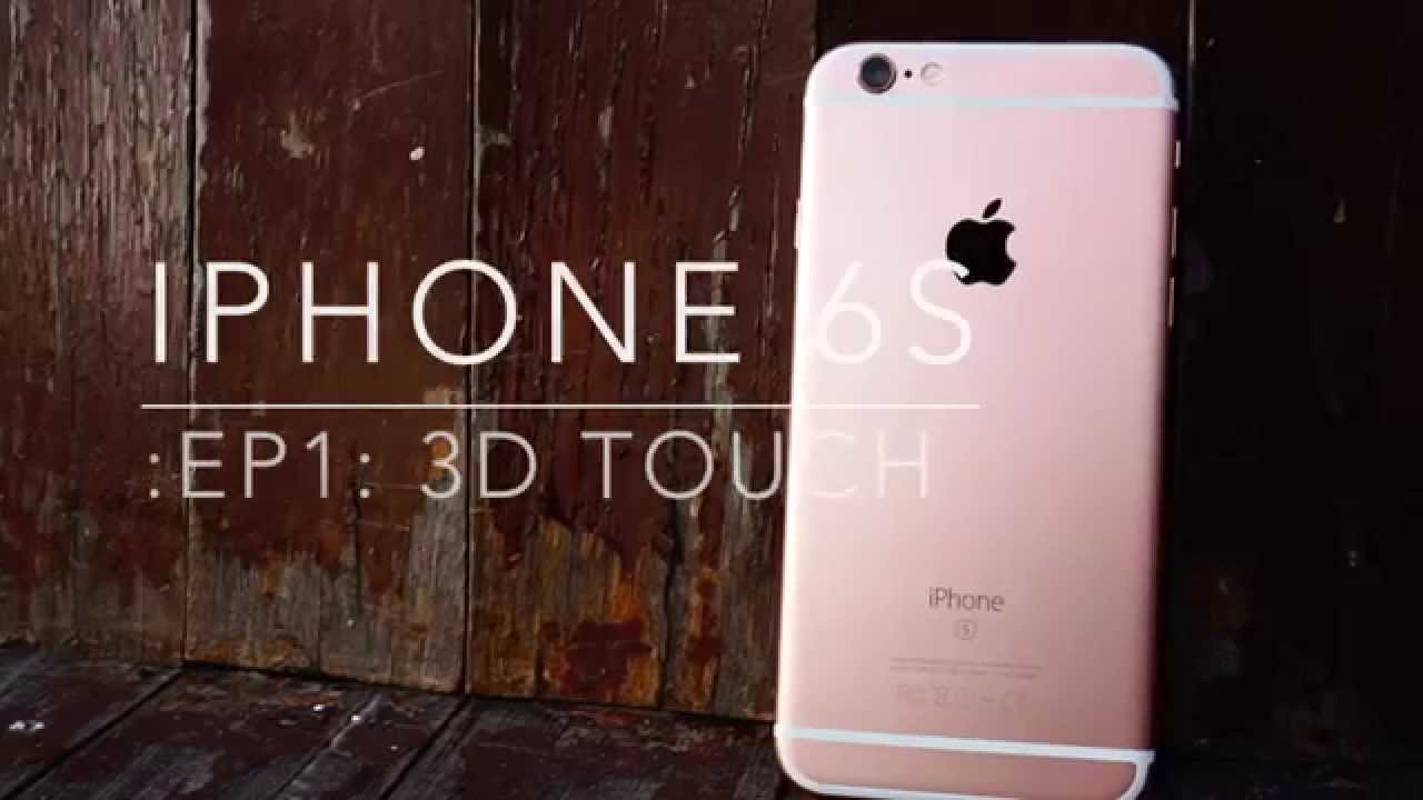 [HD] รีวิว iPhone 6s แบบไทยไทย : EP1 : 3D Touch คือสิ่งที่ดีที่สุดบน i6s