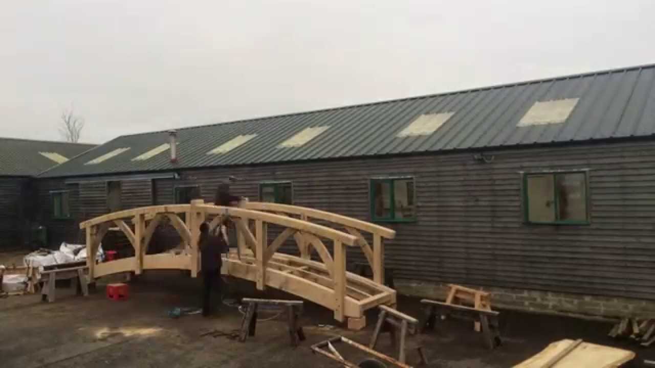 Wooden Garden Bridge