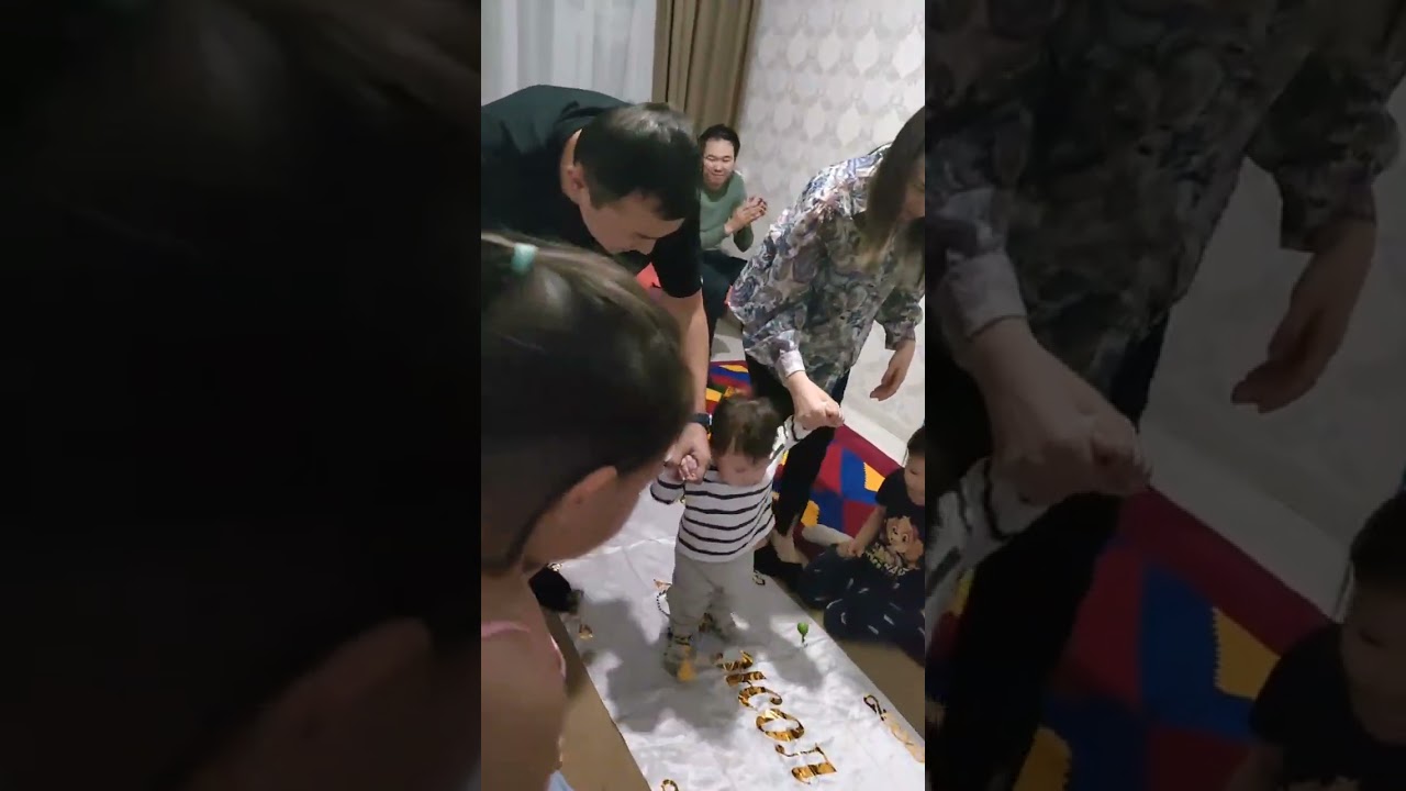 Нұрислам баламның тұсау кесу рәсімі. Тұсауын Киікбай ағам кесті.