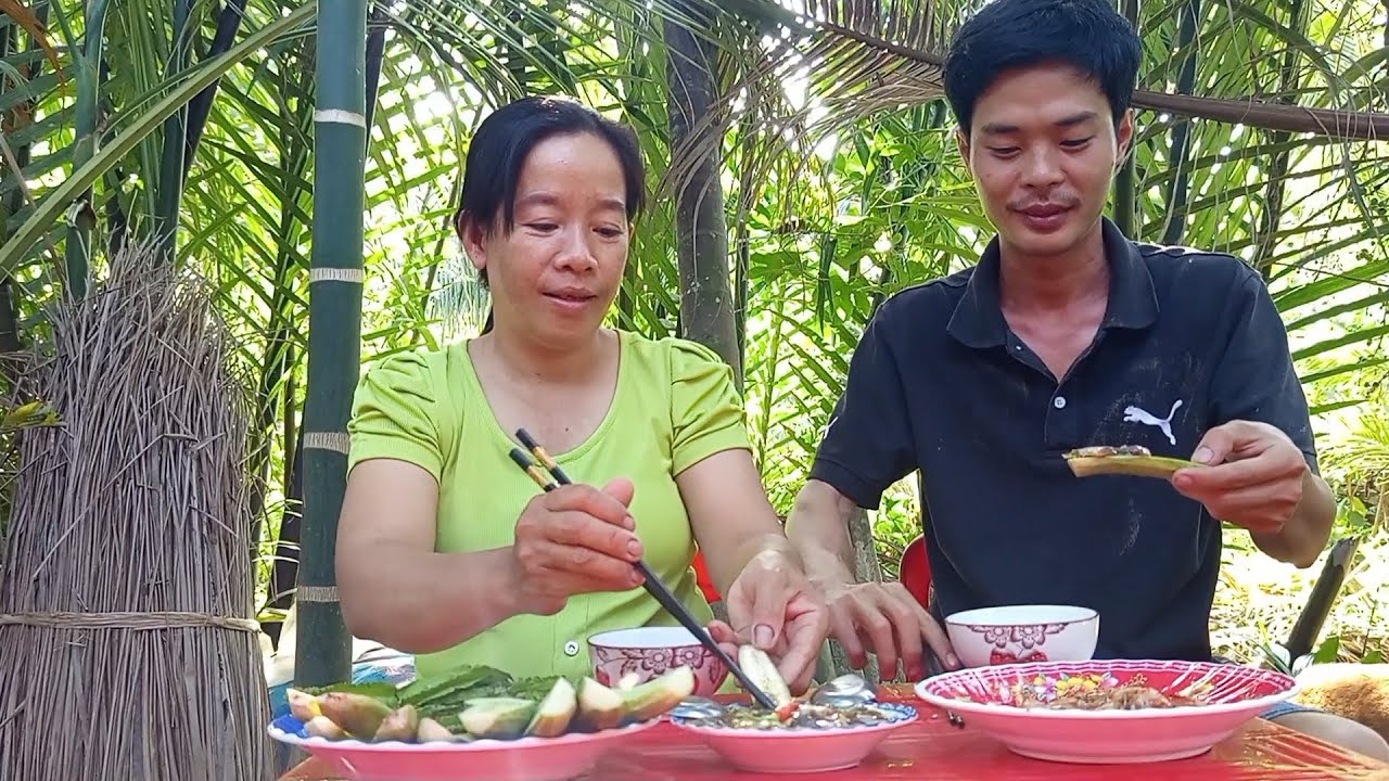 Mắm Cá Linh Kẹp Chuối Chát Đậu Rồng Hao Cơm