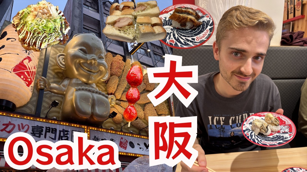 24h EM OSAKA 🇯🇵 – A cozinha do Japão!