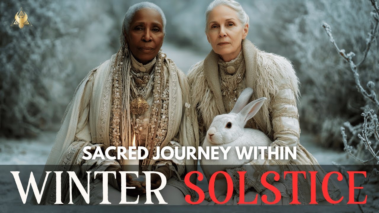 Winter Solstice Meditation 🌑🕯 Rebirth & Inner Light   The White Rose Within