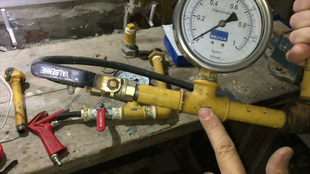 Como armar manometro gasista para pruebas de hermeticidad según reglamento nag200