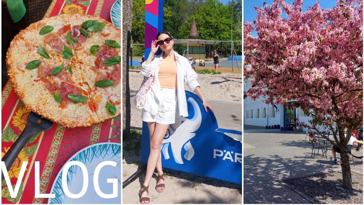Pärnu VLOG. Отдых в Эстонии, курорт Пярну, море, гостиница, пиццерия 💙