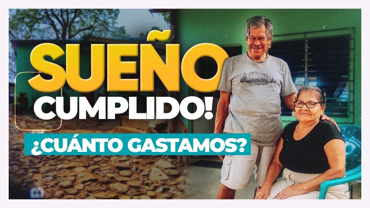 Terminamos de CONSTRUIR una CASA PEQUEÑA para mis papás!