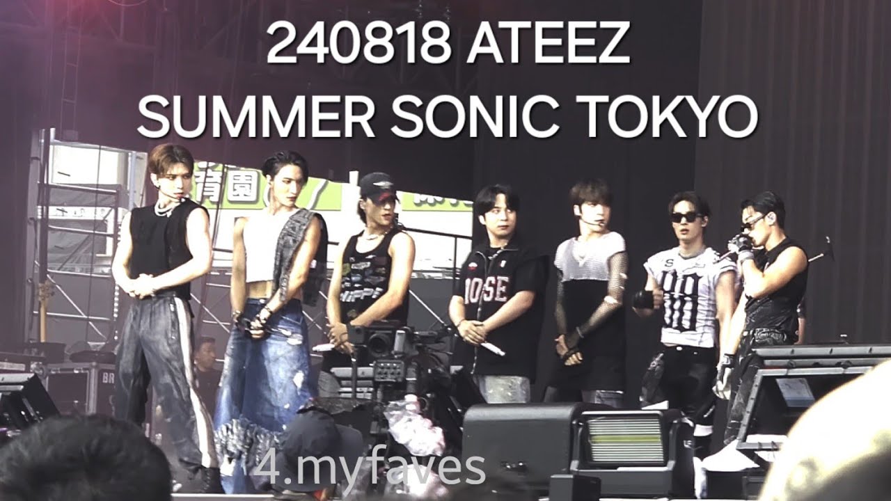 240818 ATEEZ SUMMER SONIC TOKYO