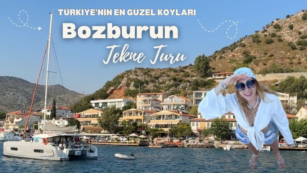 Türkiye'nin en Güzel Koyları I Bozburun Tekne Turu