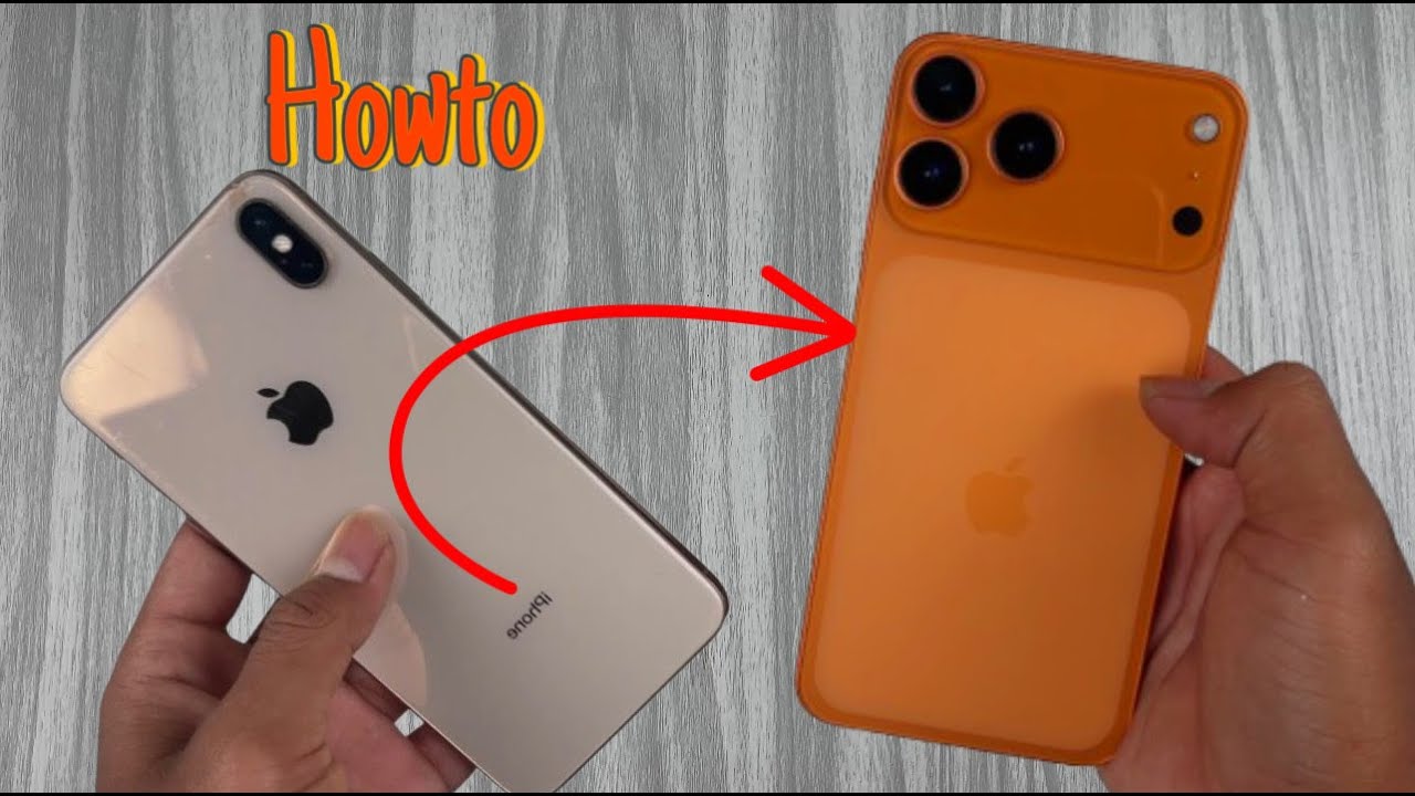 Как превратить iPhone Xs Max в совершенно новый iPhone 17 Pro Max...