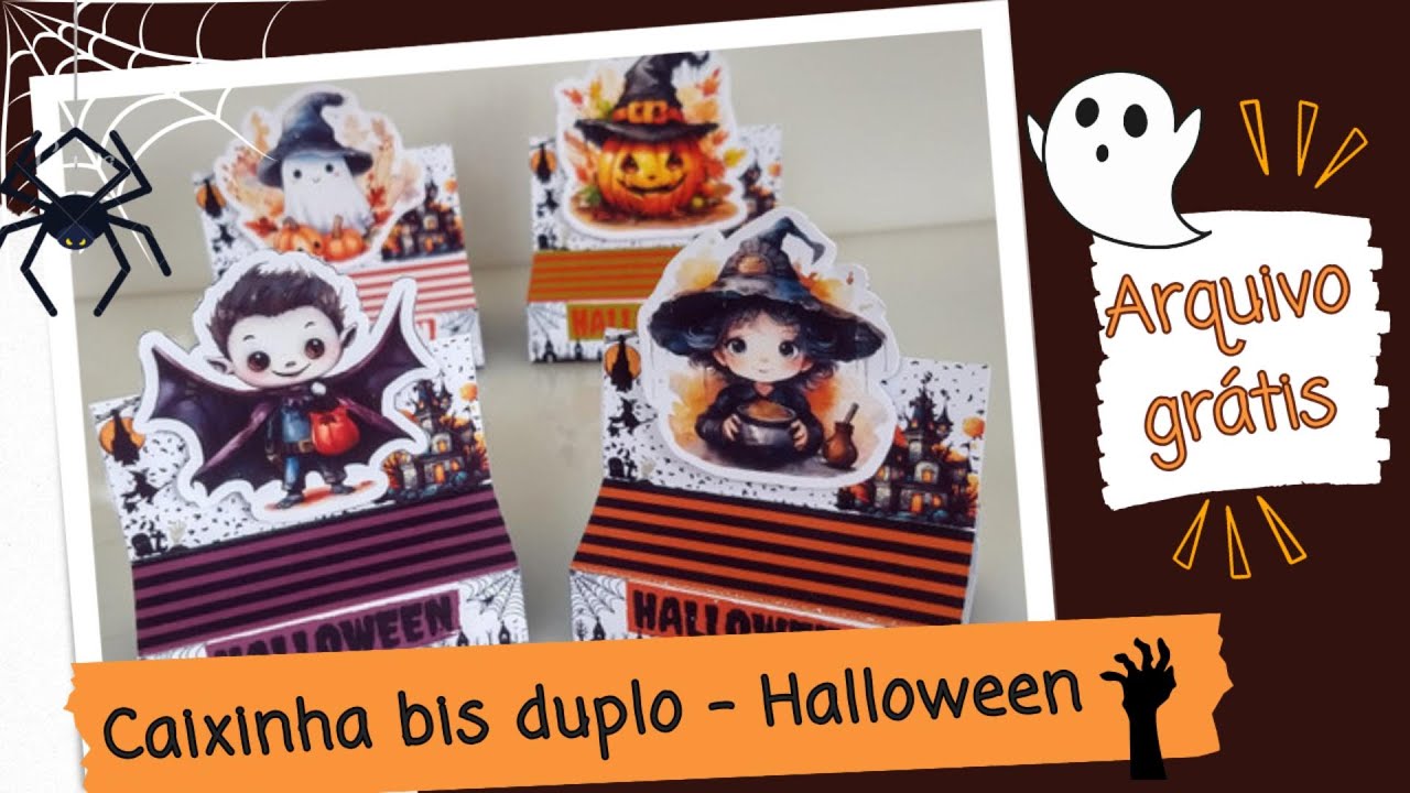 CAIXINHA BIS DUPLO - HALLOWEEN YOU MIMOS | DIY PASSO A PASSO