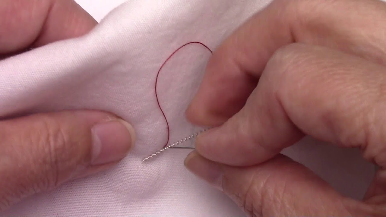 ビーズ刺繍上級　第4回　ワイヤーの刺し方