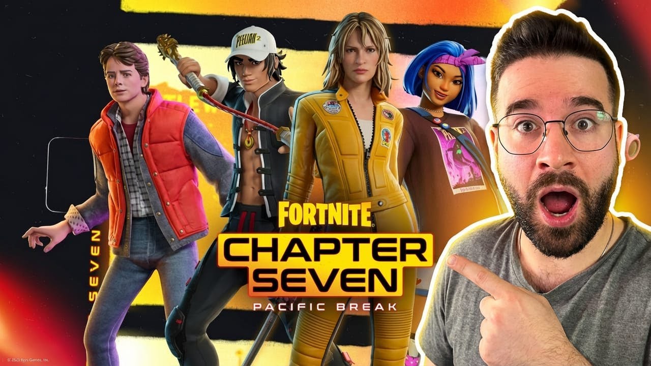 Itt a FORTNITE SIX SEVEN azaz a Chatper 7, Season 1 Battle Pass REAKCIÓ