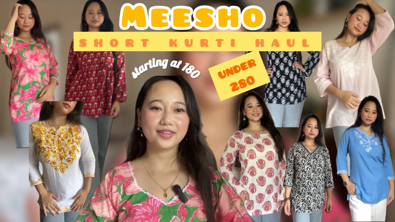 Meesho pinterest desi finds under 280 #meesho #haul #wishlink #shortkurti #fashion #aesthetic 