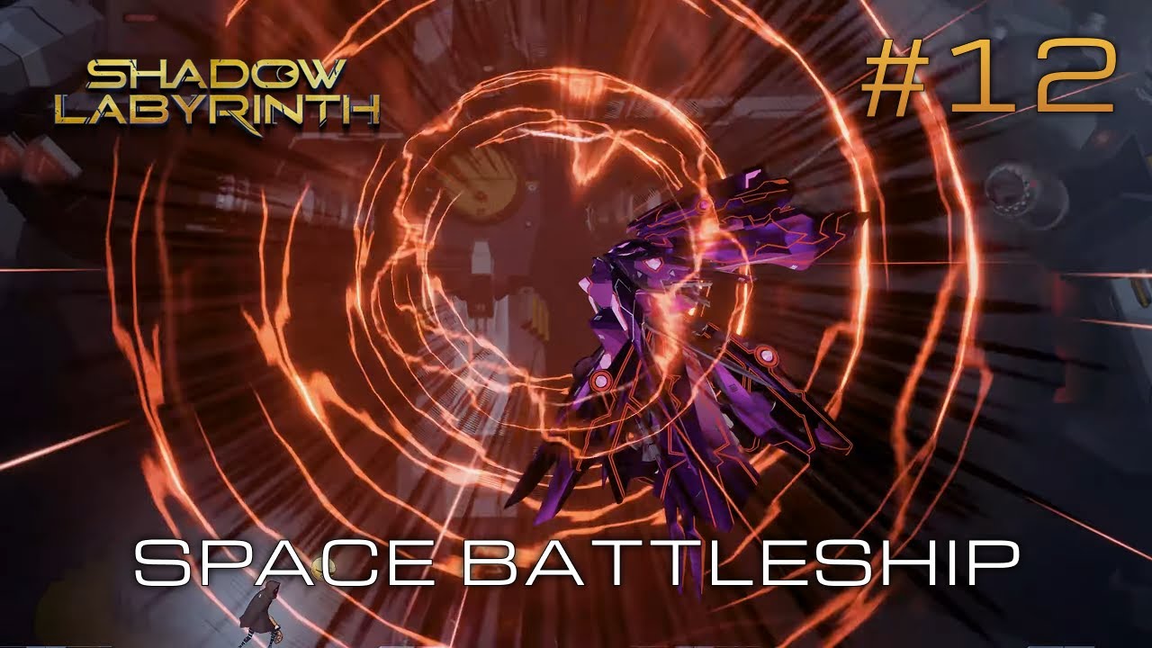 Shadow Labyrinth walkthrough #12 - Space Battleship - All collectibles & Spark bit location