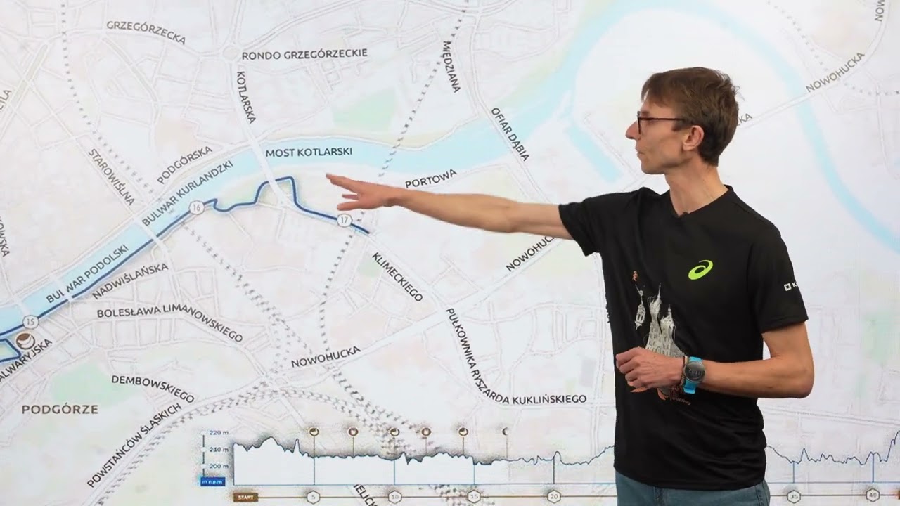 21. Cracovia Marathon route | Route description