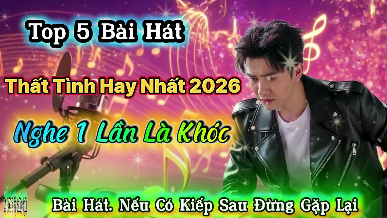 💔 TOP 5 Bài Hát Thất Tình Hay Nhất 2026 | Nghe 1 Lần Là Khóc 😭 Nhạc Buồn Chạm Đáy Nỗi Đau