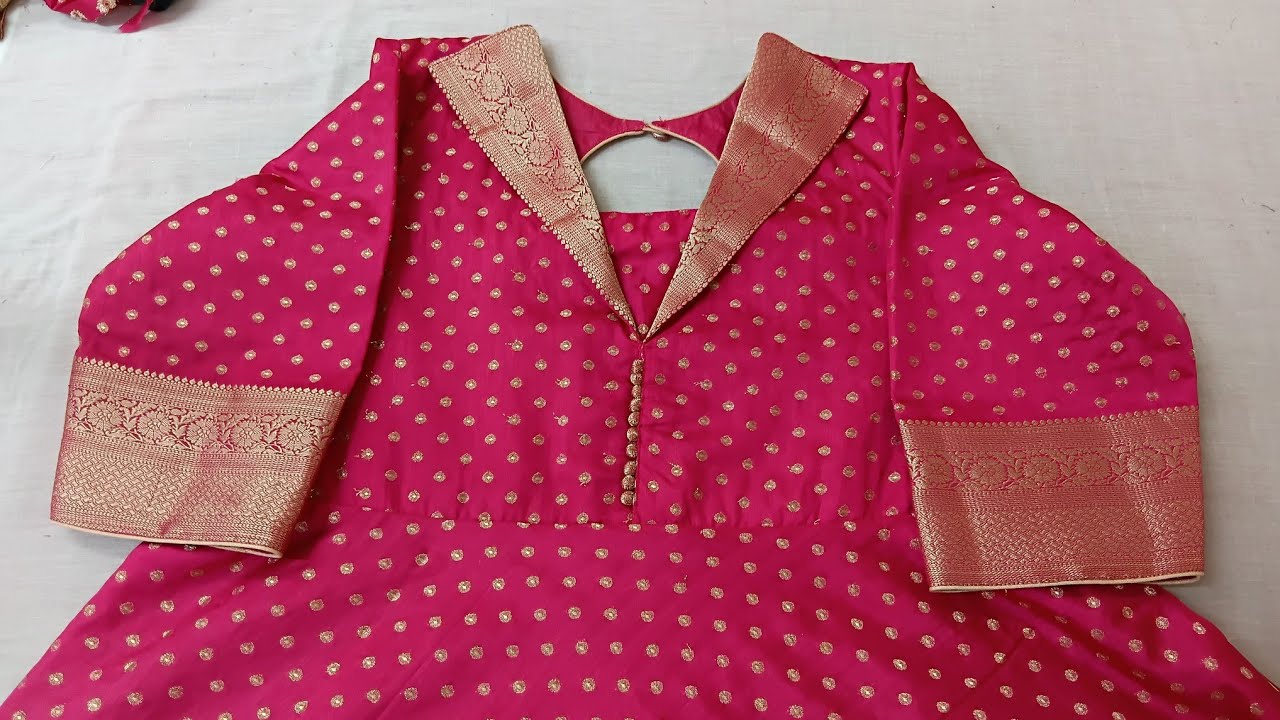 flaps collar neck || frock gown cutting || सीखें हिन्दी में ! ##livestreaming