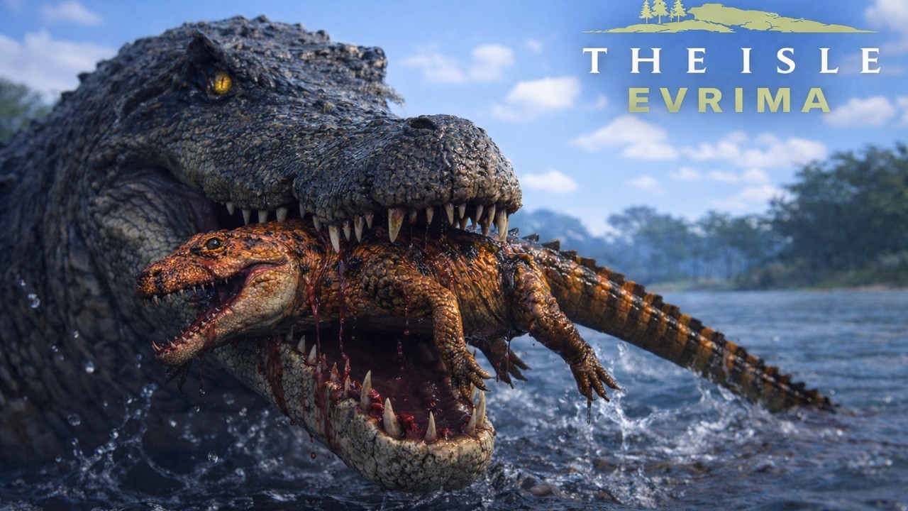 SER UN DEINOSUCHUS NO ES LO QUE PARECE 🦖🦕- The isle evrima