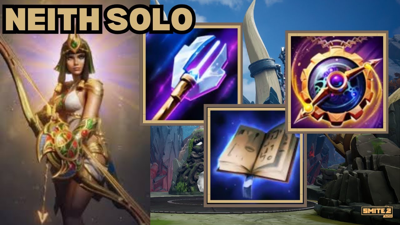 Пиу-пиу-пиу... - Геймплей Neith Solo Deity Smite 2