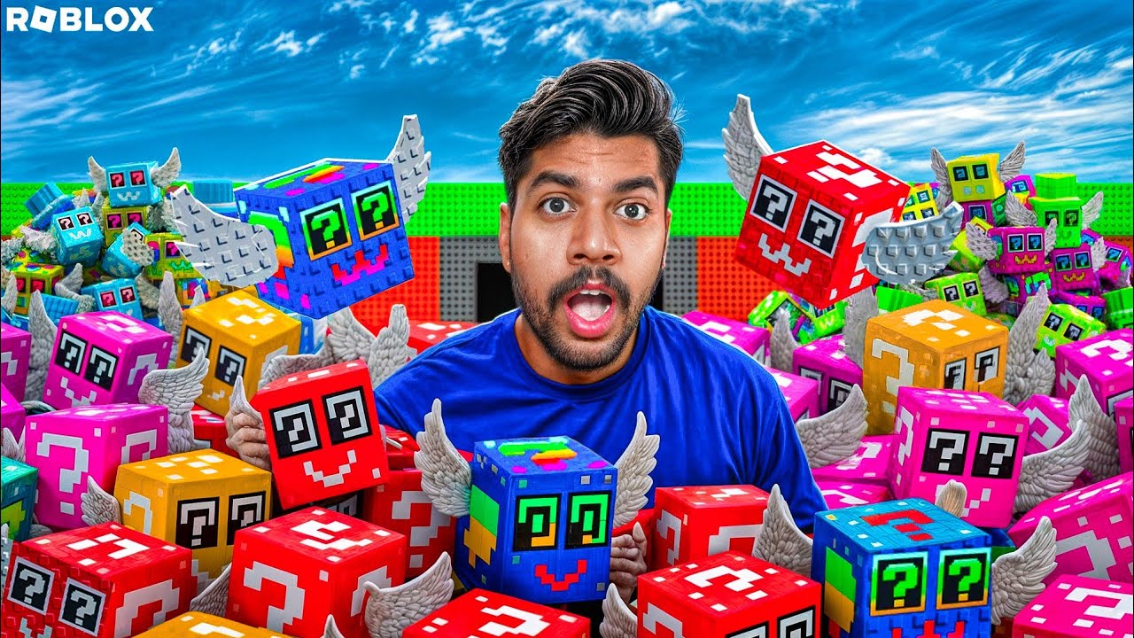 Opening Luckiest LUCKY BLOCKS in Steal a Brainrot 🤯!! Roblox