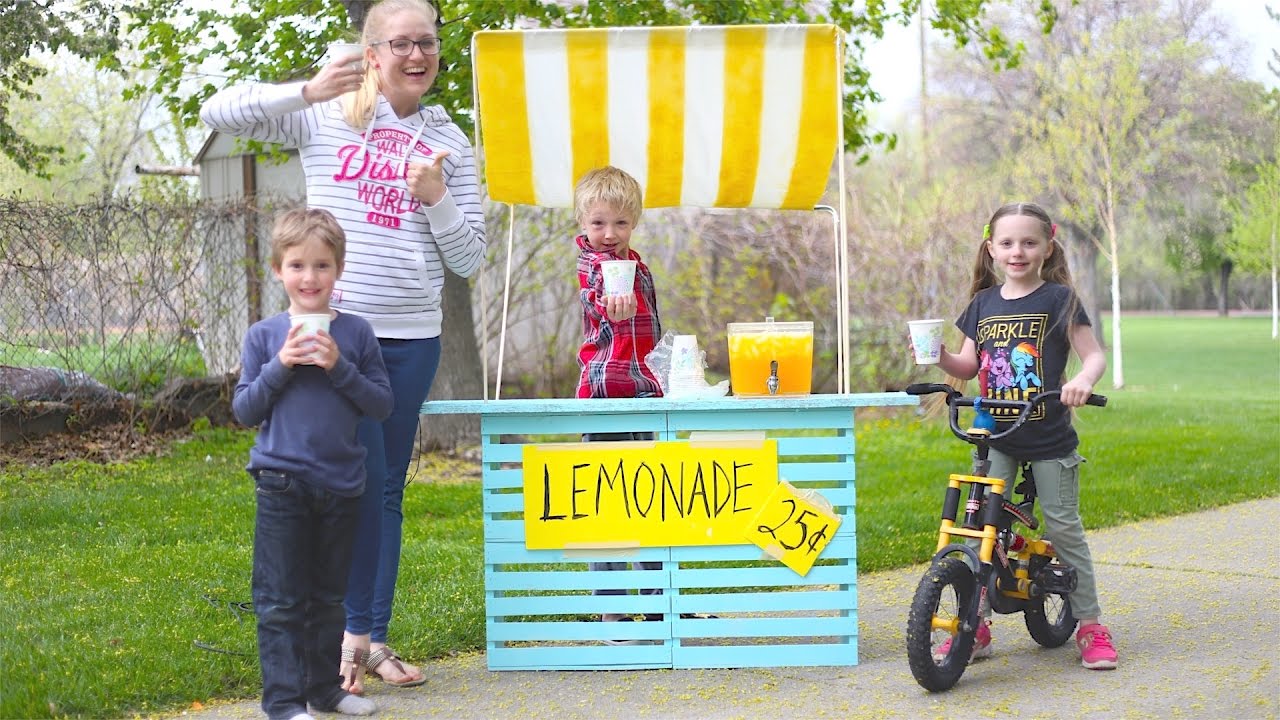 How To Make A Lemonade Stand!